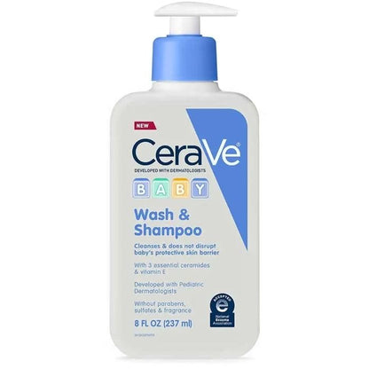 CeraVe Baby Wash & Shampoo | Gentle Tear-Free Formula