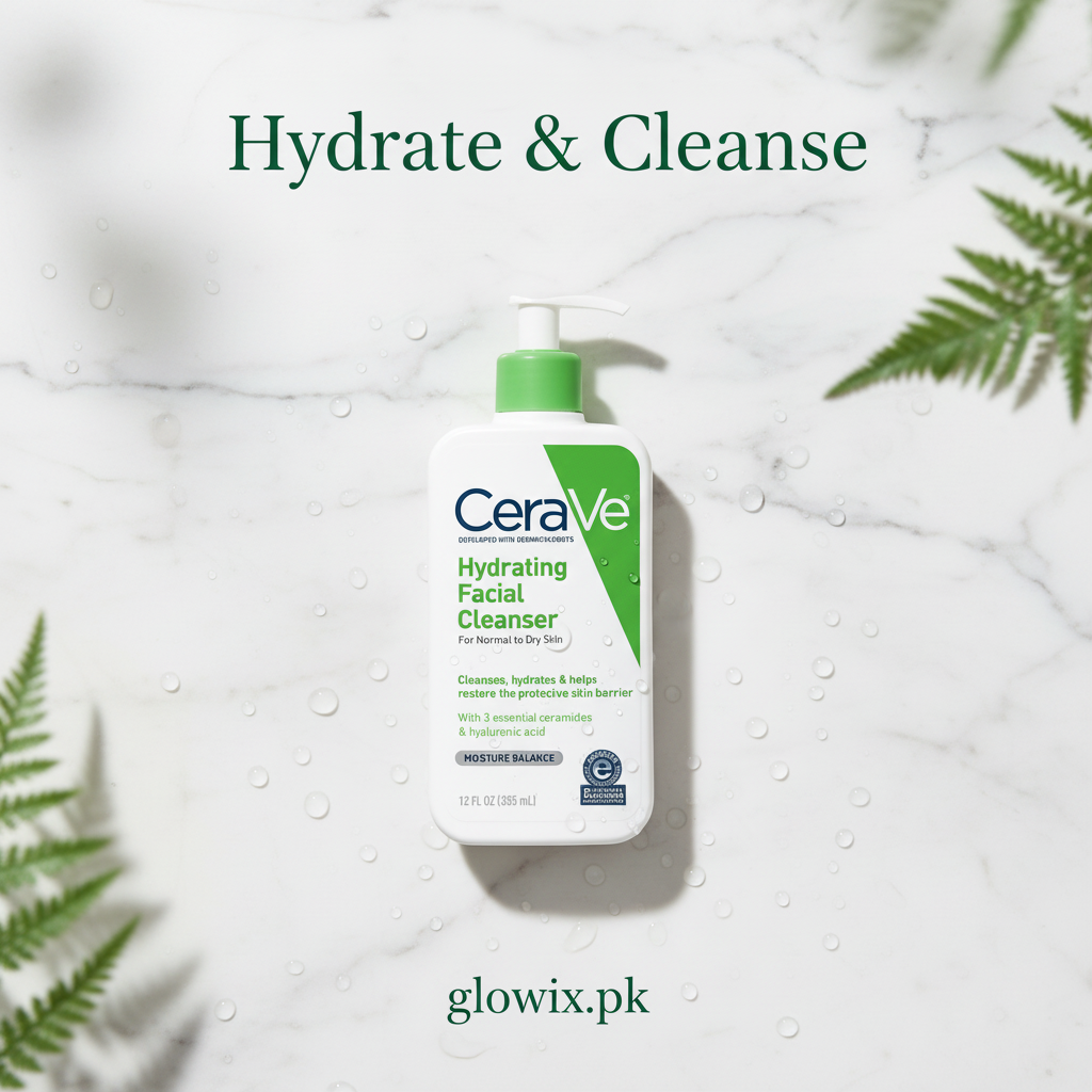 Day 1 - CeraVe Hydrating Facial Cleanser